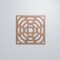 Ekena Millwork Large Edinburg Decorative Fretwork Wood Wall Panels, Wood (Paint Grade), 23 3/8"W x 23 3/8"H x 3/8"T WALW24X24X0375EBGMF - alternate 4